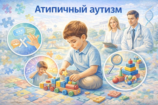 Атипичный аутизм: особенности развития, диагностика и поддержка