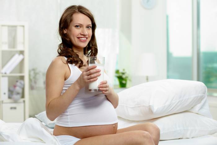 диета для беременных - стакан кефира