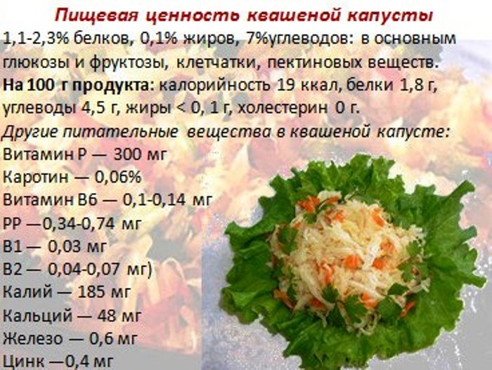 Квашеная капуста при похудении - всё о правильном питании для здоровья на temakrasota.ru