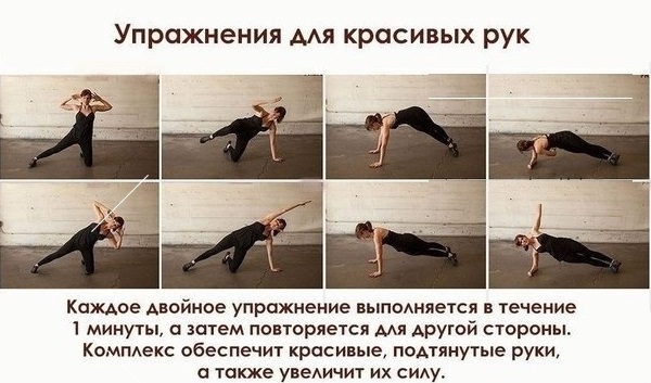 Упражнения для похудения рук - всё о правильном питании для здоровья на temakrasota.ru