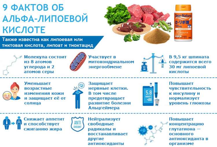 Липоевая кислота для похудения - всё о правильном питании для здоровья на temakrasota.ru
